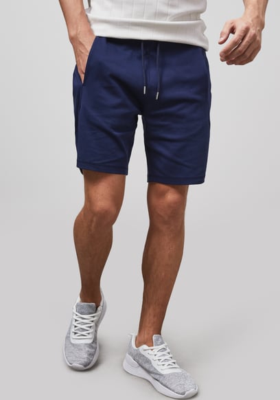 Men's Essential Drawstring Jersey Shorts