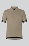 Men's Premium Polo Shirt With Stripe Rib