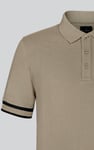 Men's Premium Polo Shirt With Stripe Rib