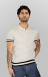 Men's Premium Polo Shirt With Stripe Rib