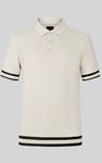 Men's Premium Polo Shirt With Stripe Rib