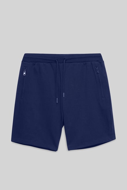 Men's Straight Fit Zip Pocket Jersey Shorts | Enorsia