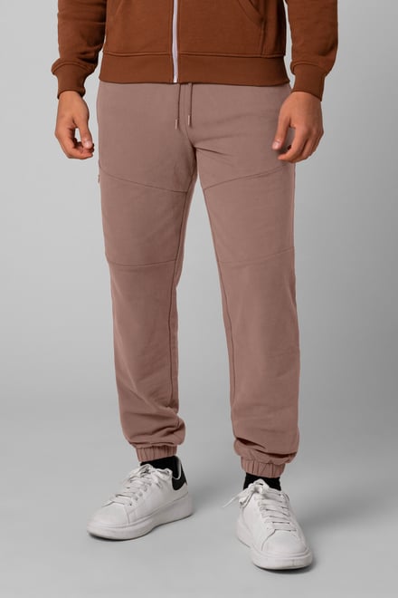 Mens Cut & Sew Zip Jogger