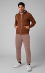 Mens Cut & Sew Zip Jogger