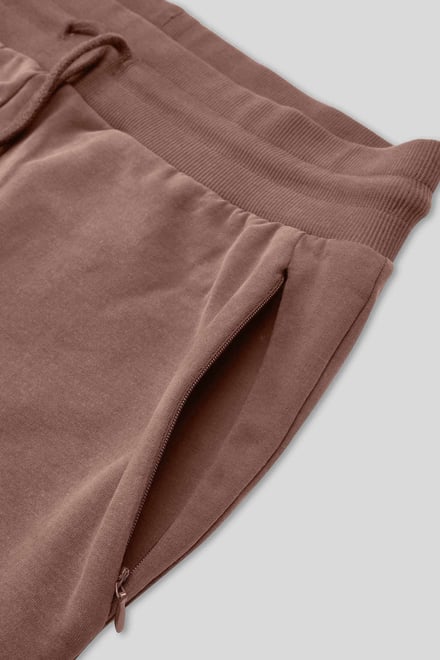 Mens Cut & Sew Zip Jogger