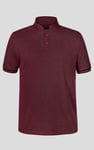 Band Collar Interlock Polo Shirt