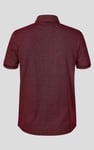 Band Collar Interlock Polo Shirt