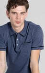 Cotton Jersey Club Collar Polo
