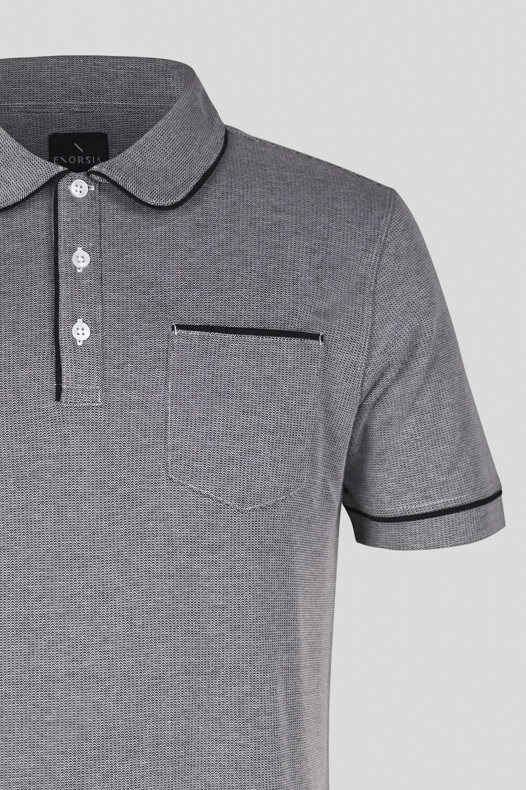 Cotton Jersey Club Collar Polo