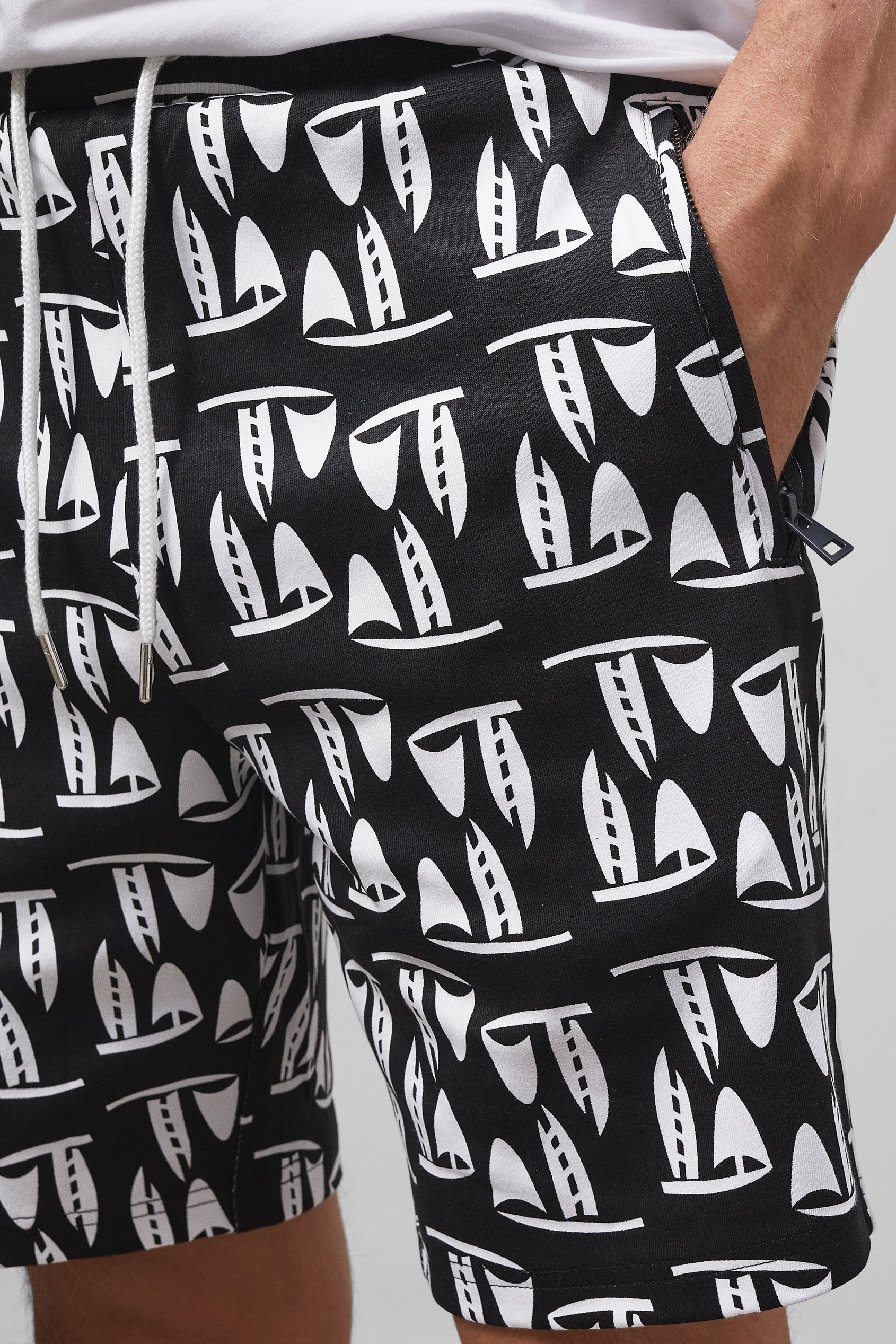 Men's Regular Fit Holiday Jersey Shorts | Enorsia