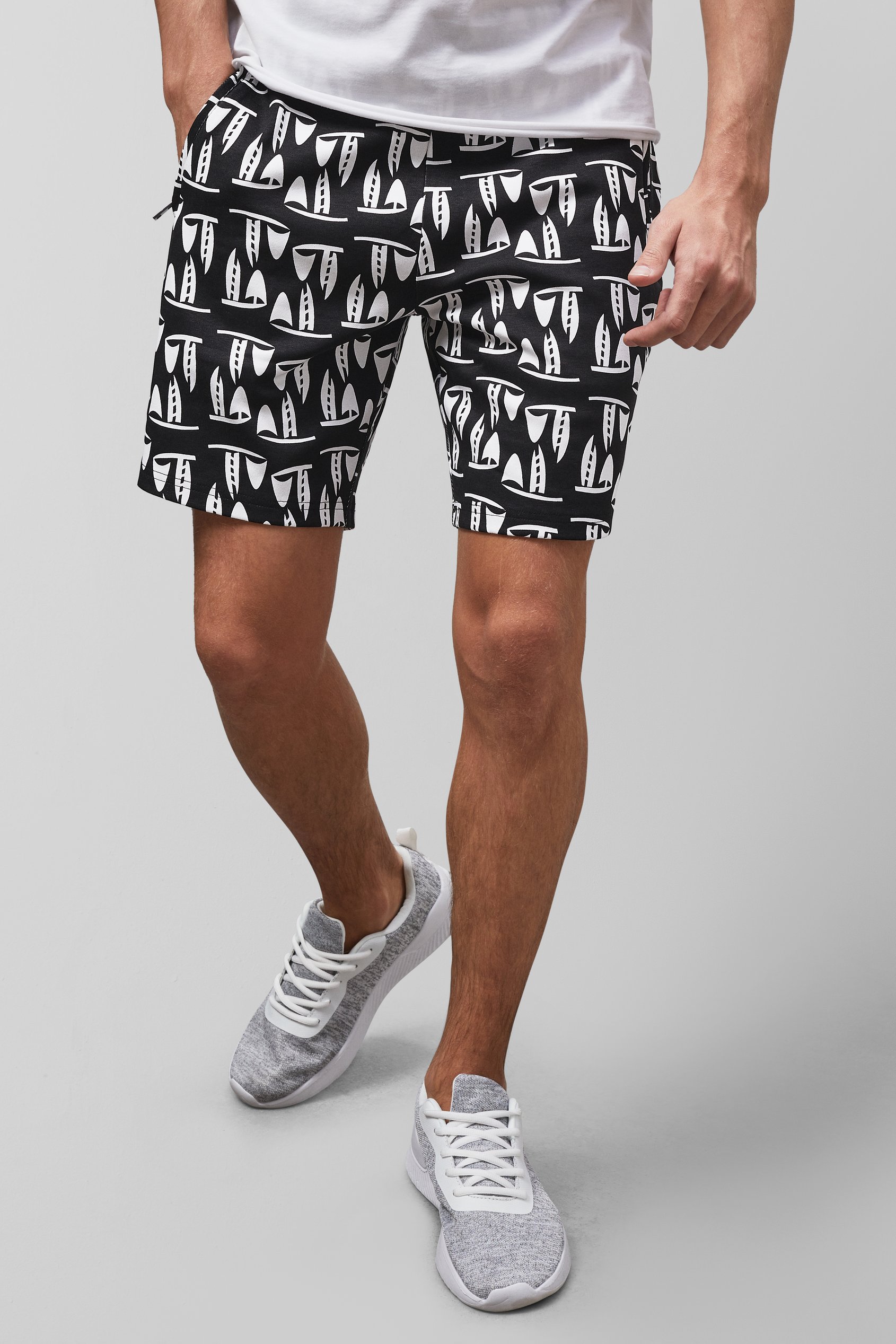 Men's Regular Fit Holiday Jersey Shorts | Enorsia