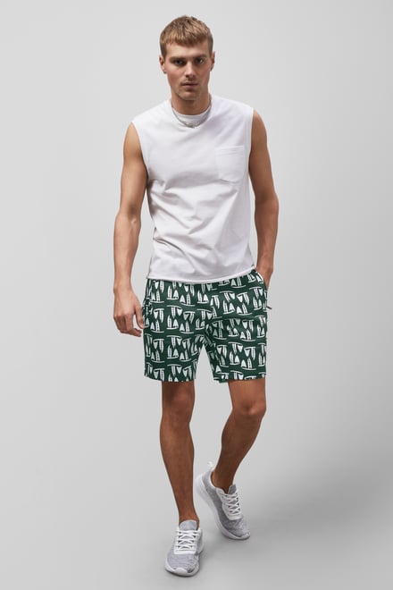 Men's Regular Fit Holiday Jersey Shorts | Enorsia
