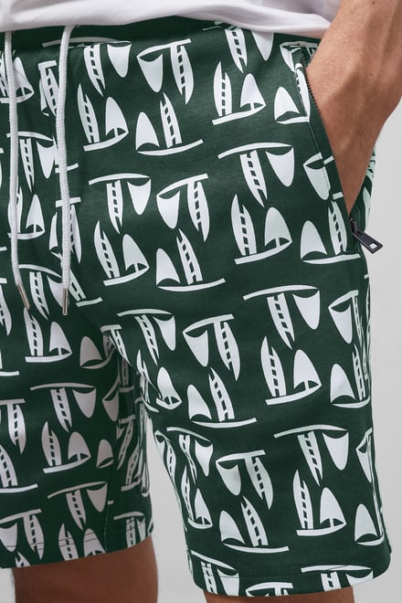 Men's Regular Fit Holiday Jersey Shorts | Enorsia