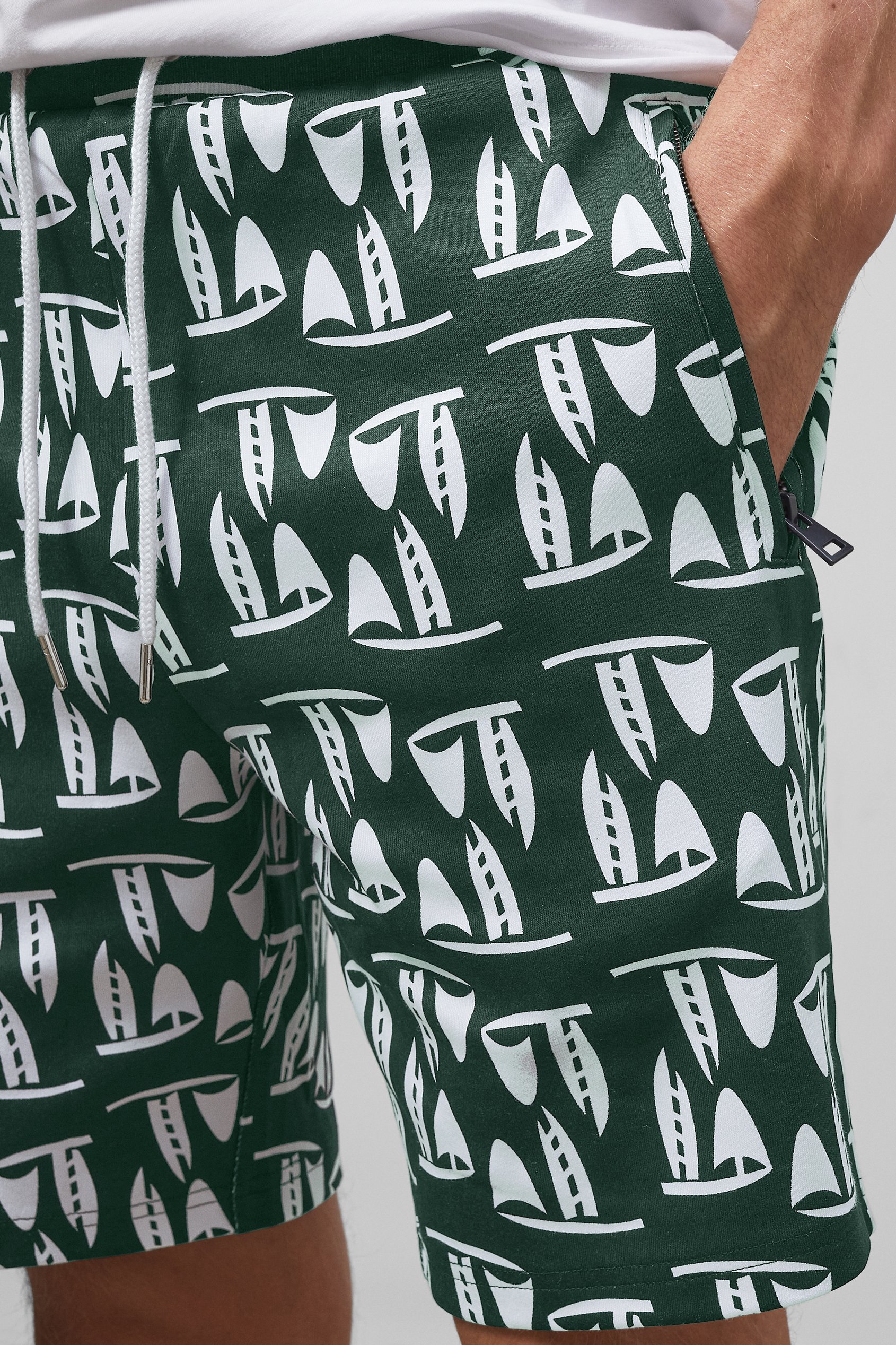 Men's Regular Fit Holiday Jersey Shorts | Enorsia