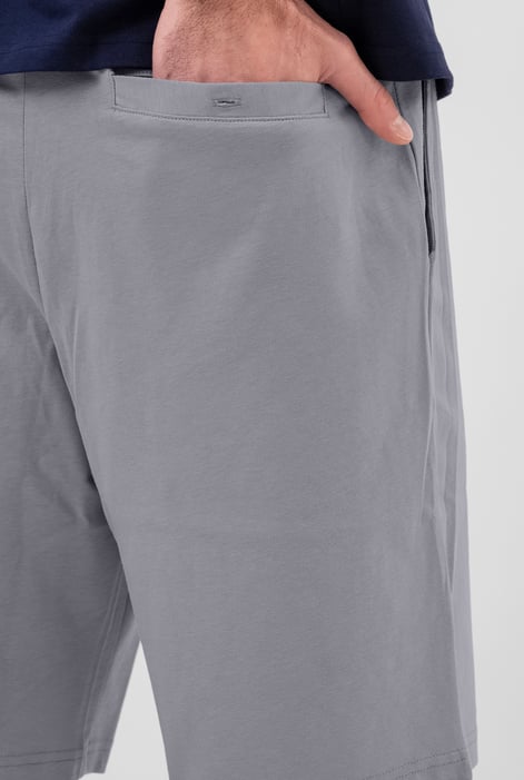 Men's Grey Classic Cotton Jersey Shorts