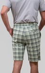 Check Print Jersey Shorts
