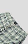 Check Print Jersey Shorts