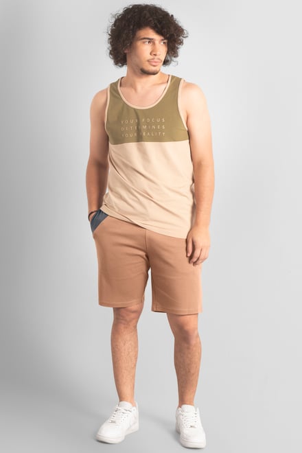 Men's Regular Fit Zip Pocket Jersey Shorts | Enorsia
