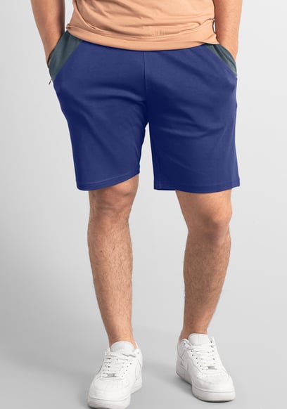 Mens Colour Block Shorts