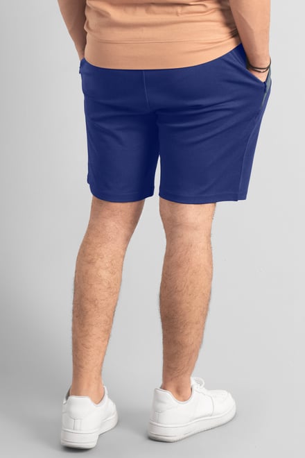 Men's Regular Fit Zip Pocket Jersey Shorts | Enorsia