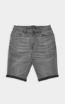 Skinny Stretch Denim Shorts