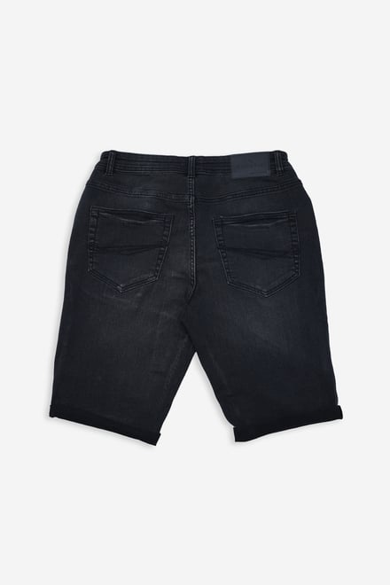 Skinny Stretch Denim Shorts