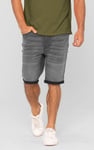 Skinny Stretch Denim Shorts