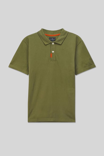 Solid Pique Polo Shirt