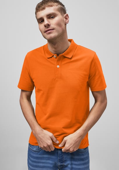 Solid Pique Polo Shirt