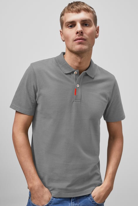 Green Solid Pique Polo Shirt