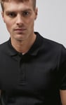 Enorsia Muscle Ribbed Polo Shirt