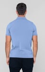 Enorsia Muscle Ribbed Polo Shirt