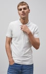 Enorsia Muscle Ribbed Polo Shirt