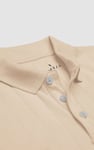Enorsia Muscle Ribbed Polo Shirt