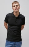 Enorsia Muscle Ribbed Polo Shirt