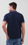 Red/Pink Tipped Polo Shirt