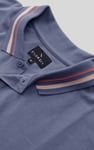 Red/Pink Tipped Polo Shirt