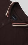 Red/Pink Tipped Polo Shirt