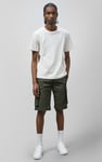 Men's Premium Cotton Stretch Cargo Shorts | Enorsia