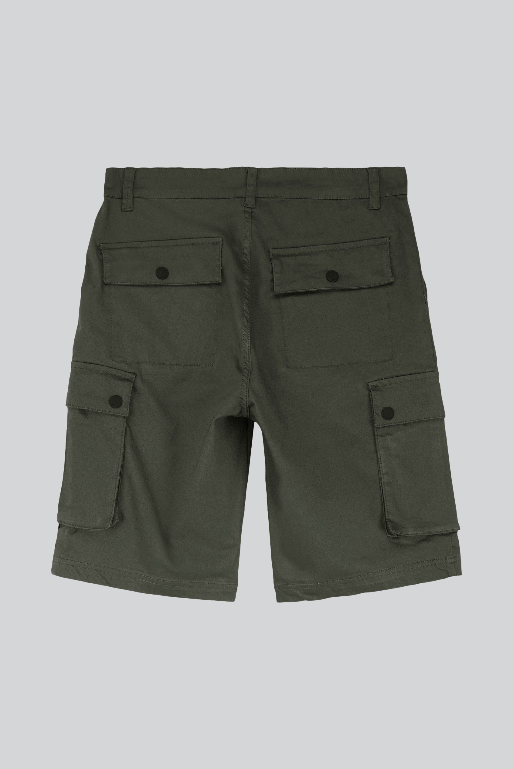 Men's Premium Cotton Stretch Cargo Shorts | Enorsia