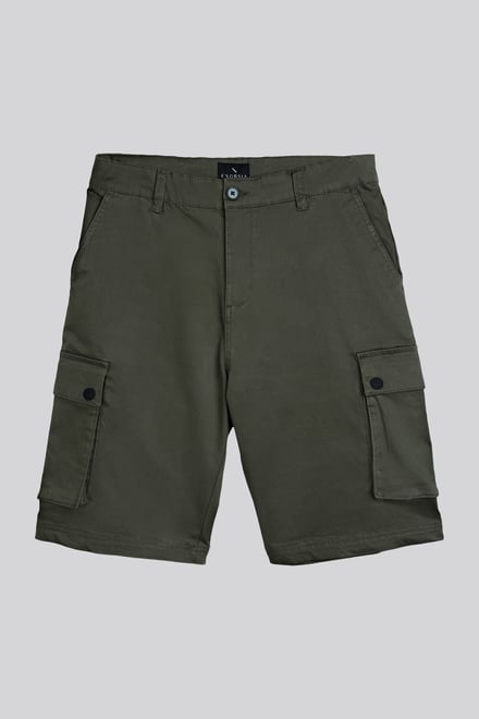 Men's Premium Cotton Stretch Cargo Shorts | Enorsia