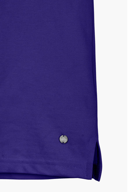Men’s Regular Fit Tipped Quarter Zip Polo Shirt | Enorsia