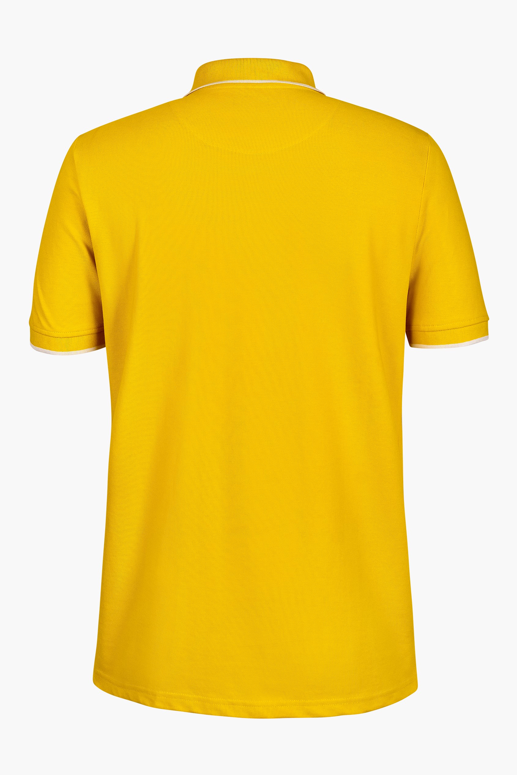 Men’s Regular Fit Tipped Quarter Zip Polo Shirt | Enorsia