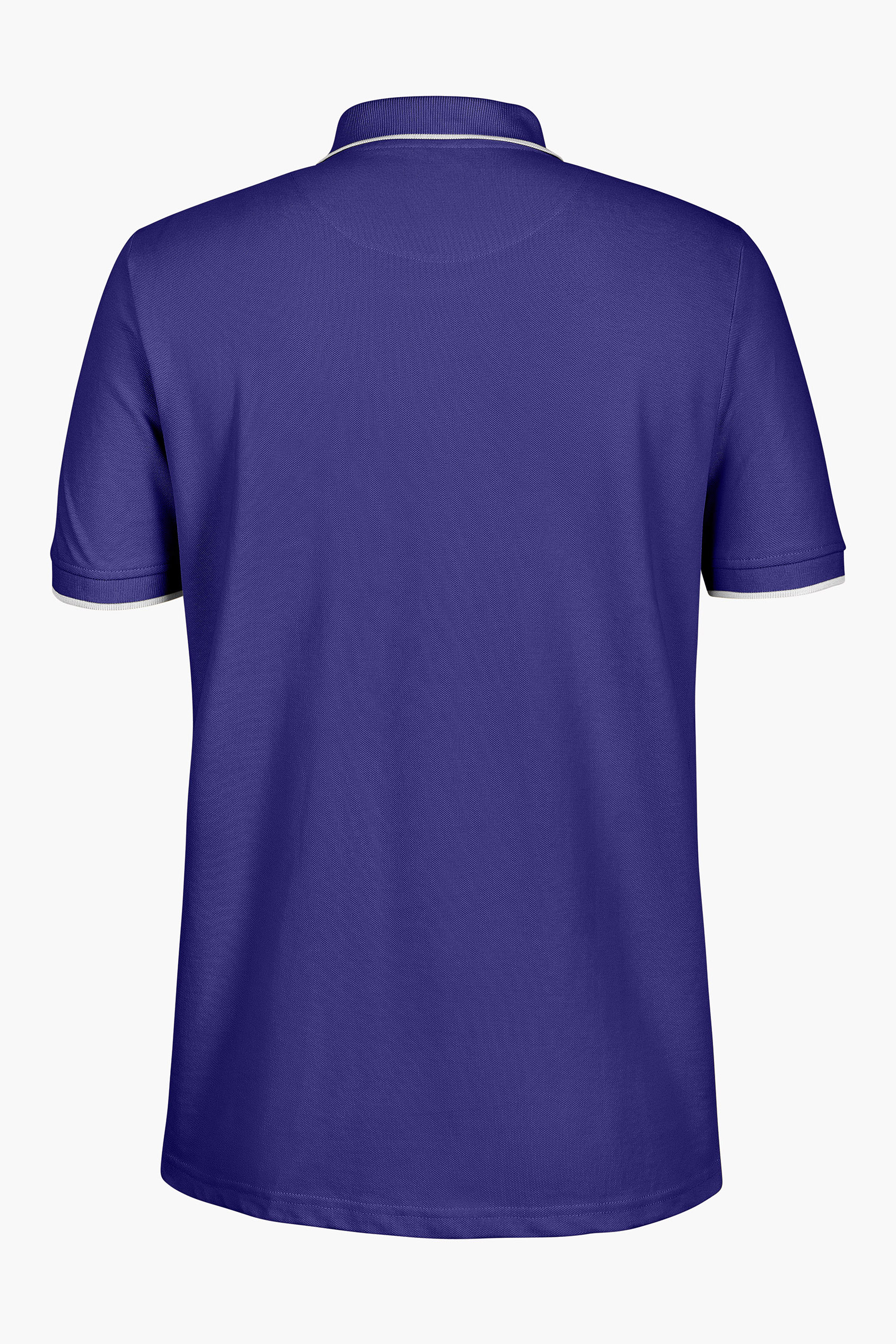 Men’s Regular Fit Tipped Quarter Zip Polo Shirt | Enorsia