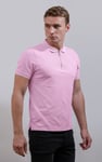 Men’s Regular Fit Tipped Quarter Zip Polo Shirt | Enorsia