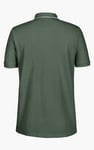Men’s Regular Fit Tipped Quarter Zip Polo Shirt | Enorsia