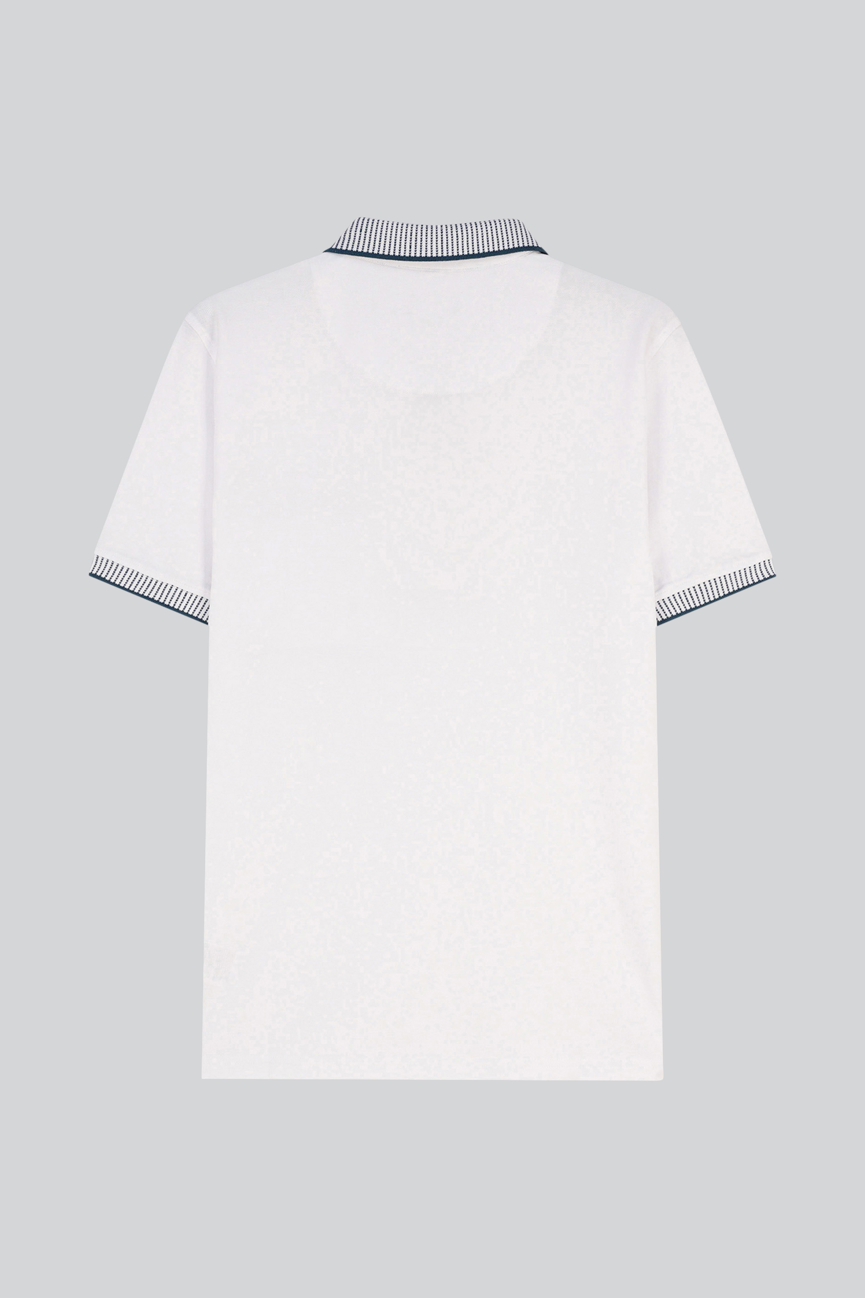 Men's Bird Eye Collar Polo Shirt