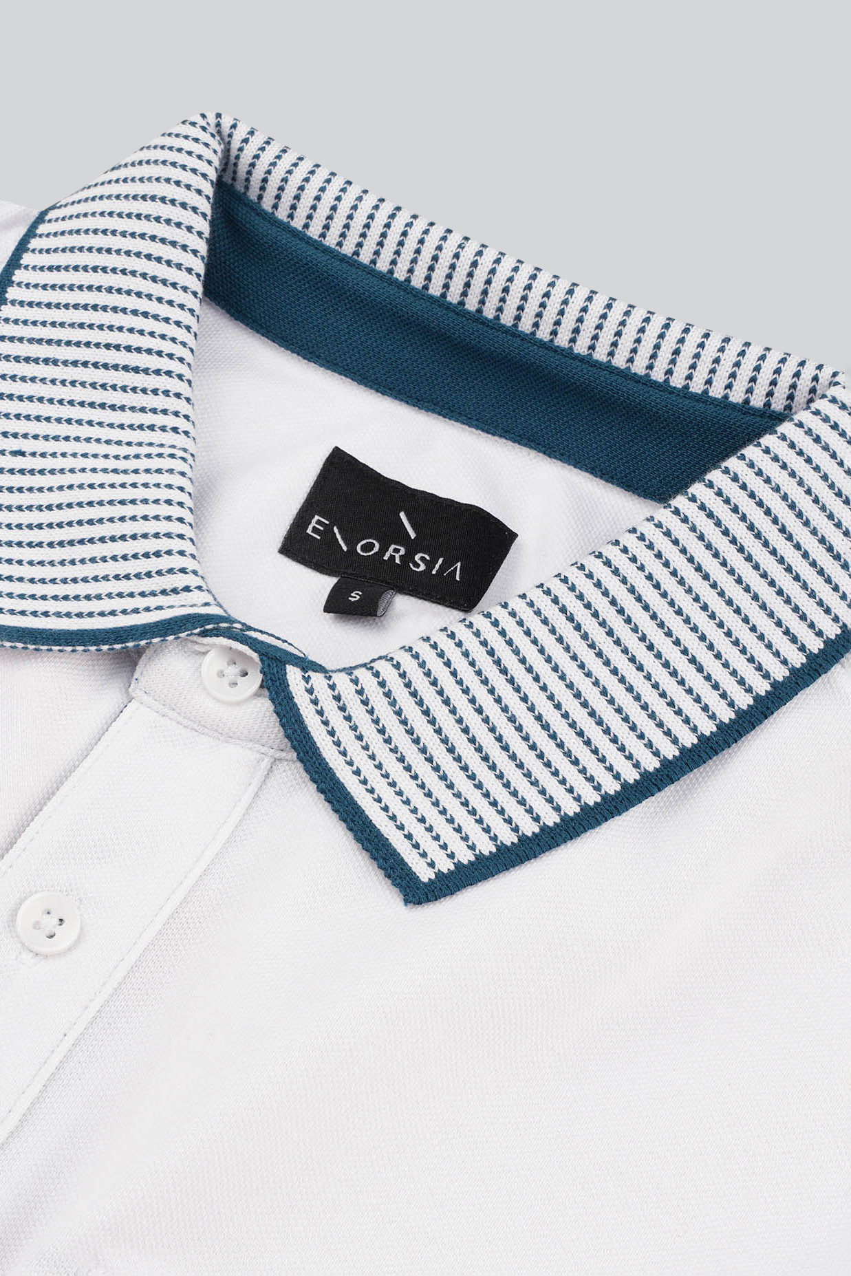 Men's Bird Eye Collar Polo Shirt