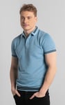 Design Pique Polo With Rib Detailing