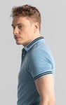 Design Pique Polo With Rib Detailing